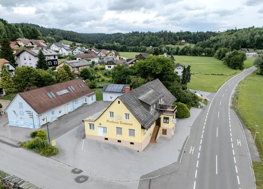 Beliebtes Traditionsgasthaus mit viel Potenzial – Gasthaus „Tonipeter“ in Voitsberg-Lobming steht zum Verkauf
