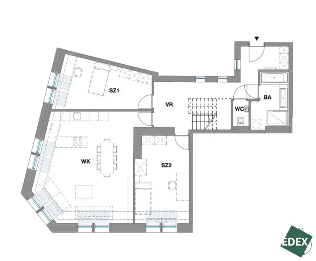 Dachgeschosstraum mit Weitblick