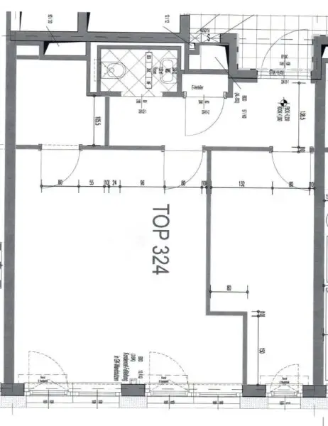 Zentrales Büro Nähe Rathaus