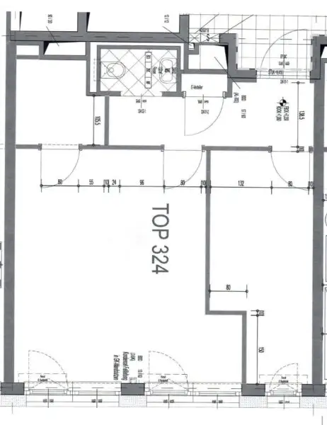 Zentrales Büro Nähe Rathaus