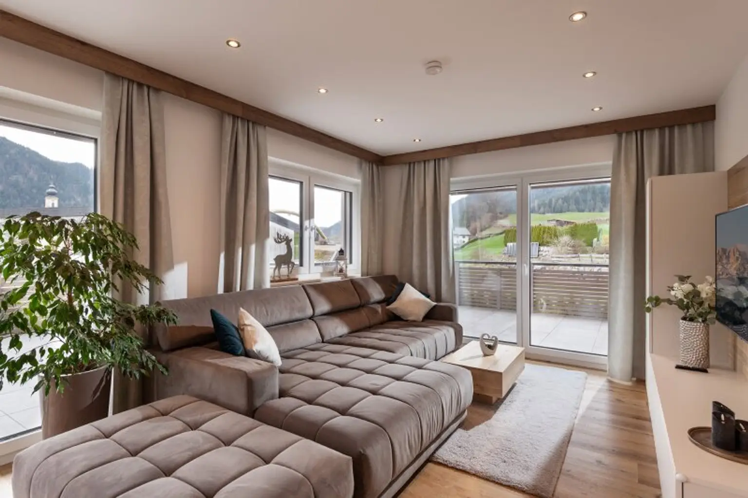Luxuriöse Gartenwohnung unweit vom Skilift in Söll!