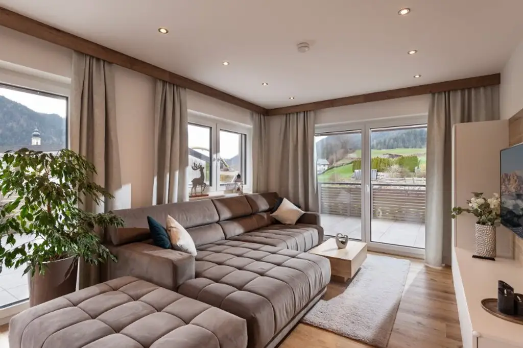 Luxuriöse Gartenwohnung unweit vom Skilift in Söll!