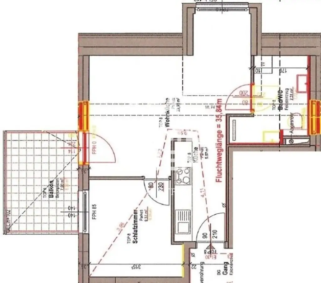 Wunderschöne sonnendurchflutete Wohnung mit Balkon im 23. Bezirk!!! Nähe U6 PERFEKTASTRAẞE!! 360°- 3D Grad Besichtigung