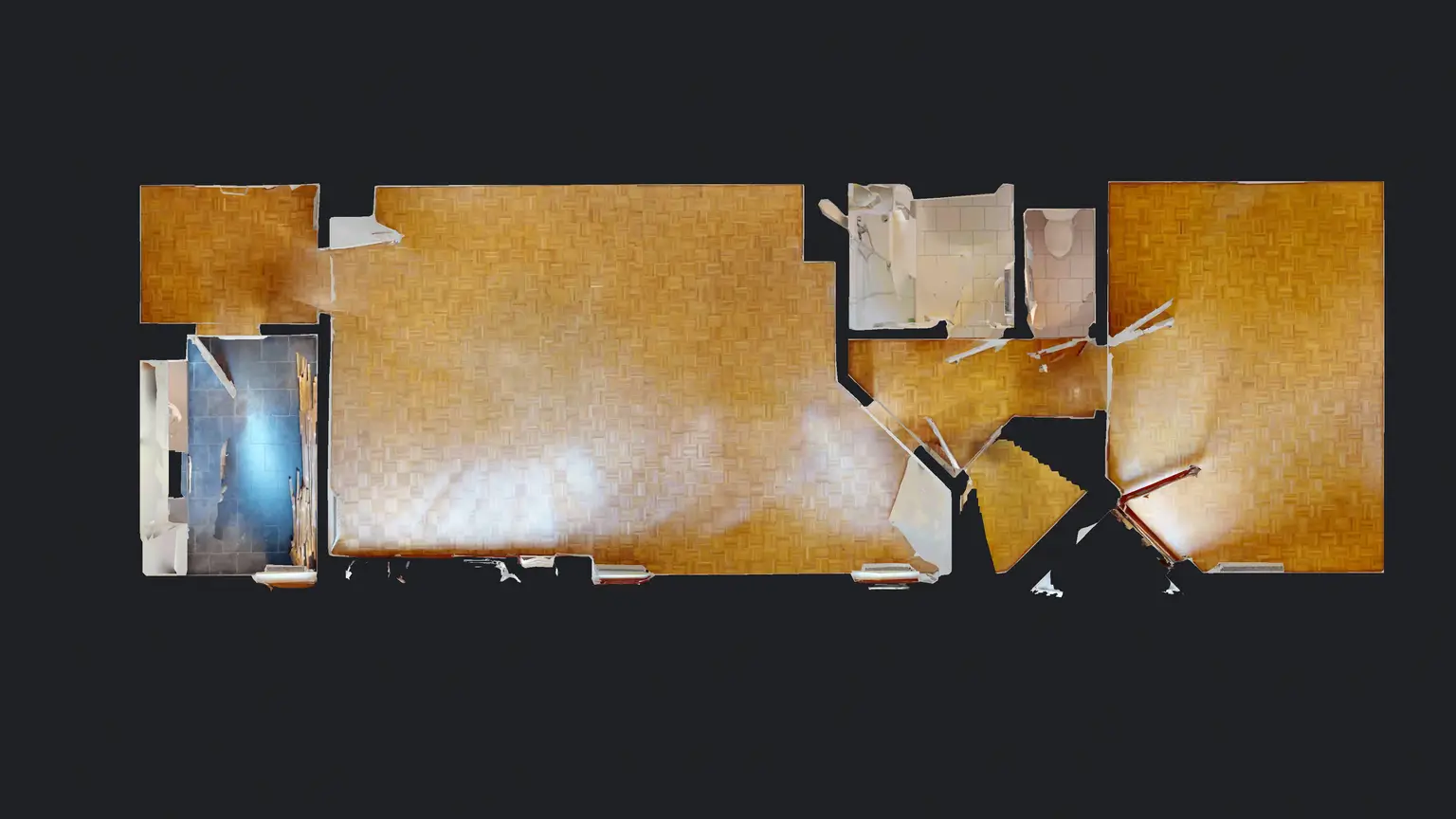 Zentrale moderne 2 Zimmer Wohnung - Ruhelage