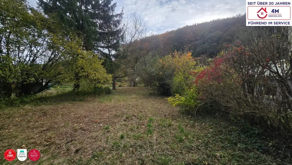 Großzügiges Baugrundstück mit ca. 1.070m2 in 3400 Klosterneuburg - Maria Gugging (Bauklasse I und II)