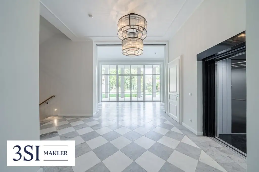 Luxus, Privatsphäre und modernste Eleganz vereint - Architektonisches Juwel in exklusiver Grünruhelage des 19. Bezirks
