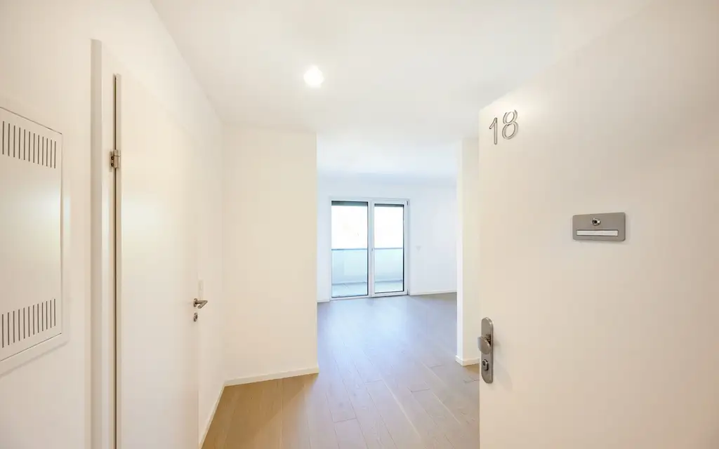 2-Zimmer-Wohnung im Neubau – Erstbezug, Parkblick, hochwertige Ausstattung