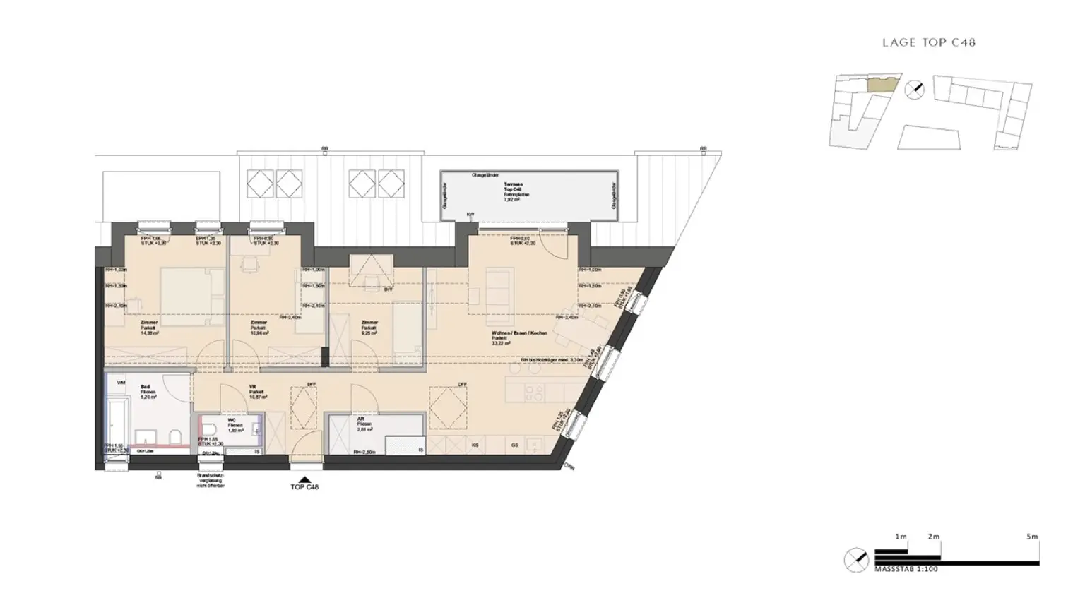 Urbane Lebensqualität in grüner Oase - 4-Zimmer Wohnung provisionsfrei!