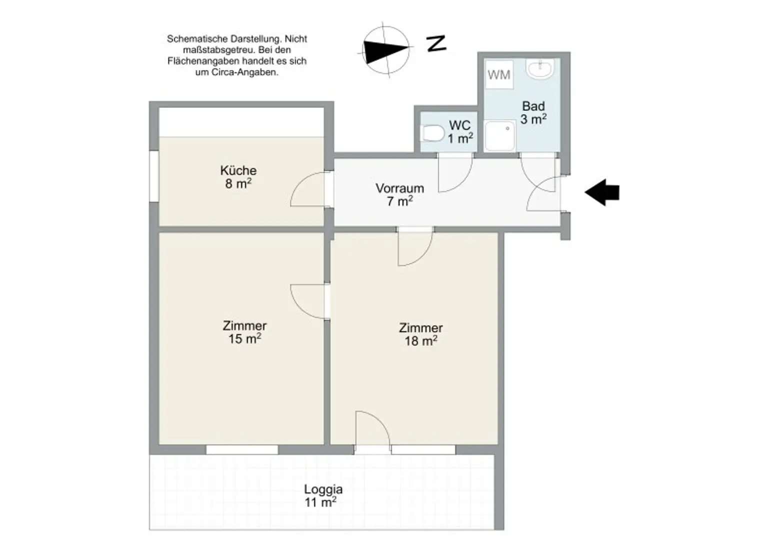 VOLLMÖBLIERT | Loggia mit Grünblick | EUR 1.200,-- inkl. Heizung | TOP Lage Nähe U4 Hietzing