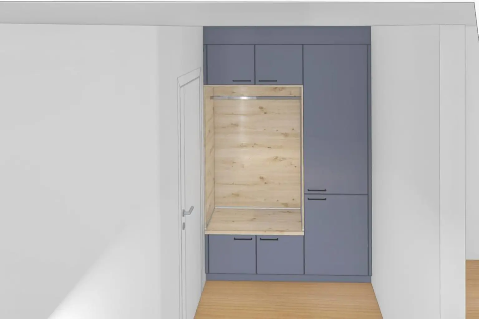 Garderobe (Visualisierung)