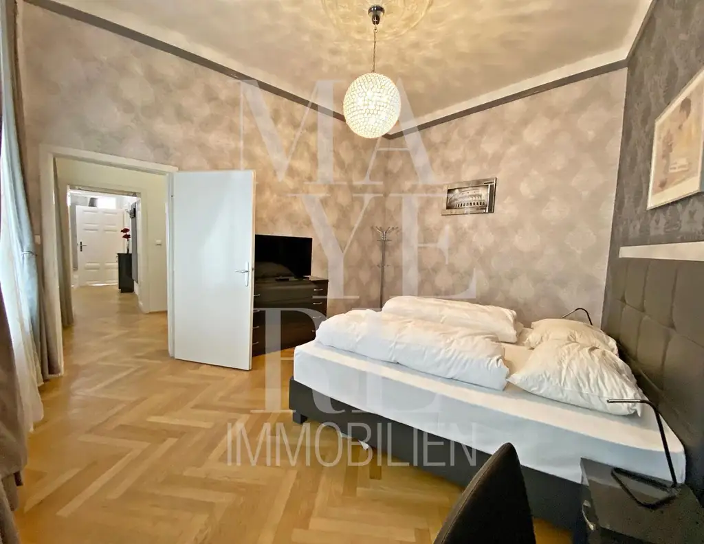 Komplett möblierte Wohnung im Zentrum / 2 SCHLAFZIMMER - ! KEINE KURZZEITMIETE !