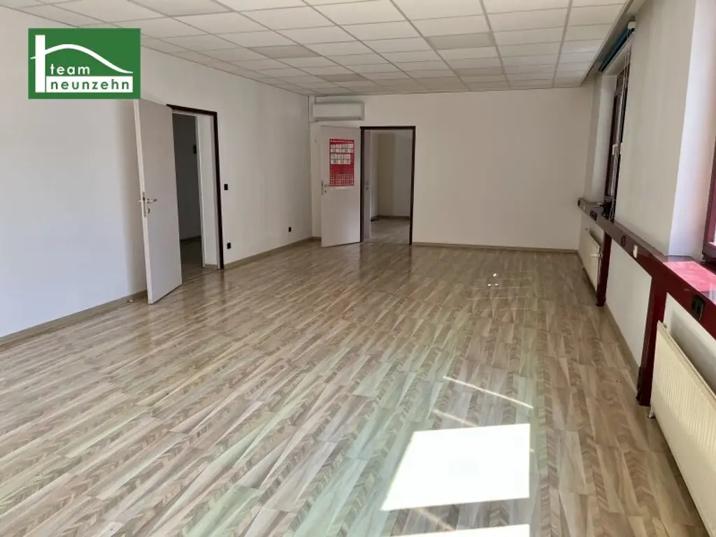 Büroflächen im Gewerbegebiet Strebersdorf. 1 gesamtes Stockwerk! 6 Parkplätze inkludiert!
