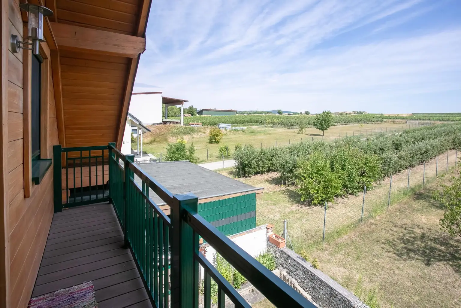 Ausblick Balkon