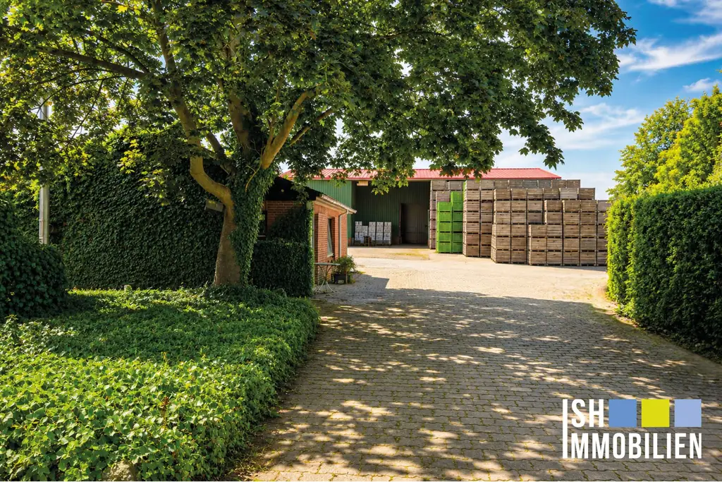 Großenwörden - Biodynamischer Obsthof mit Wohnhaus als Komplettpaket
