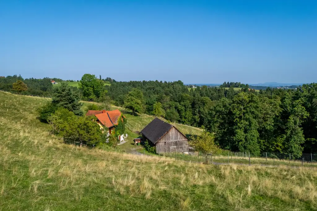 Landhaus mit Scheibengrundstück 23 Minuten vor Graz!