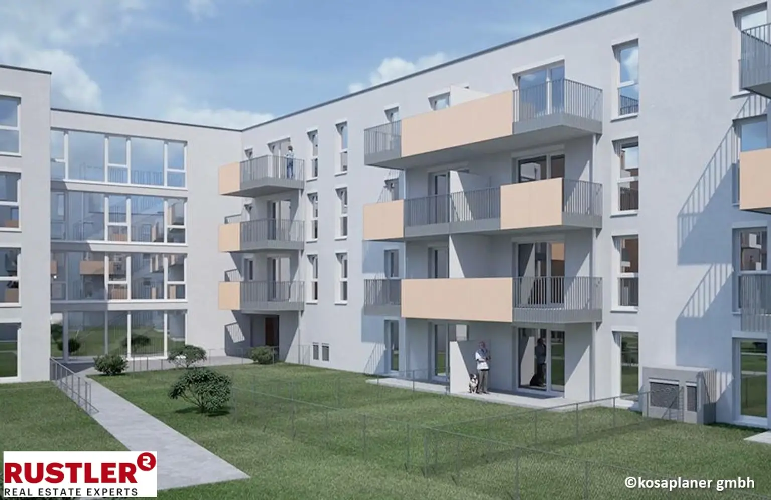 Pyramidenblick: familienfreundliche 4 Zimmerwohnung mit südseitigem Balkon