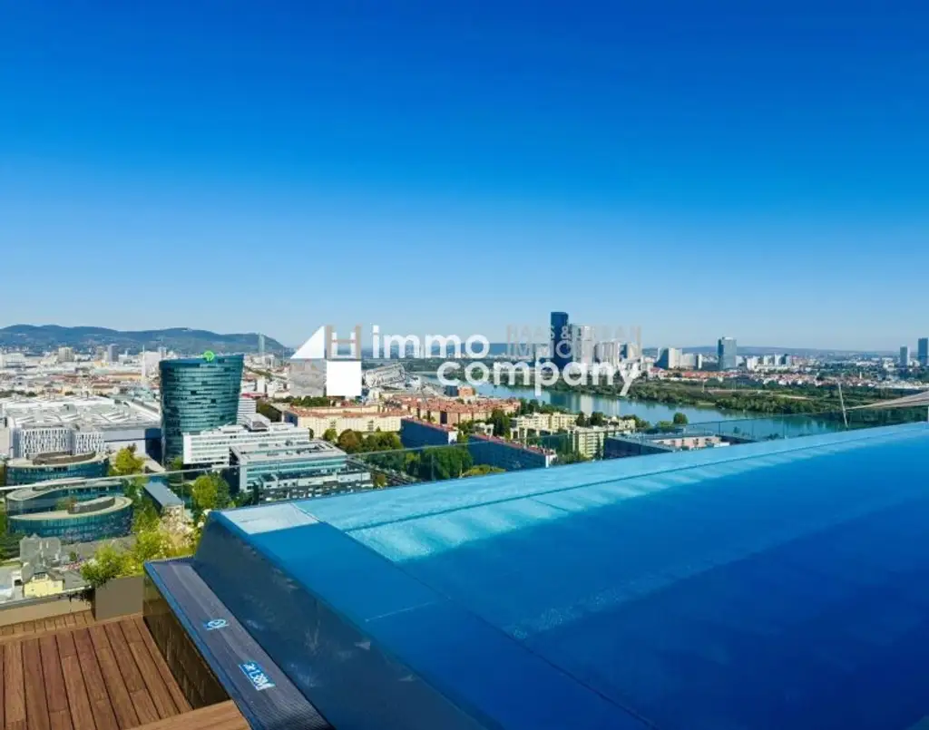 Ideale Wohnung mit Balkon und Stadtblick in einem neuen, mehrstöckigen Premiumgebäude! Pool, Sauna, Gym! 2. Bezirk. U2