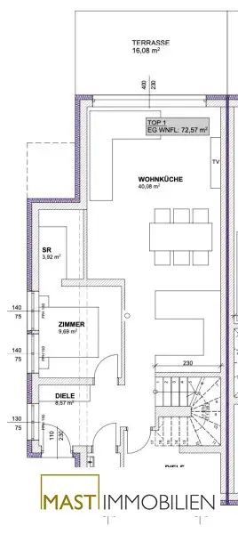Wohnen mit Blick aufs Wasser! Bezugsfertiges 4-Zimmer-Reihenhaus!