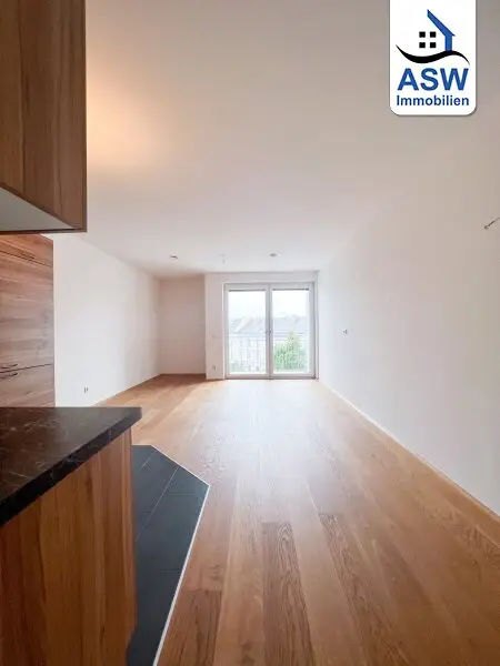 Perfekt aufgeteilte 2-Zimmerwohnung mit schöner Küche, Balkon und Loggia