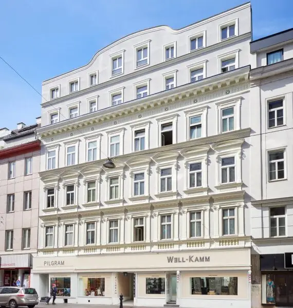 Erstbezug nach Sanierung – stilvolle 3-Zimmer-Altbauwohnung im 5. Bezirk