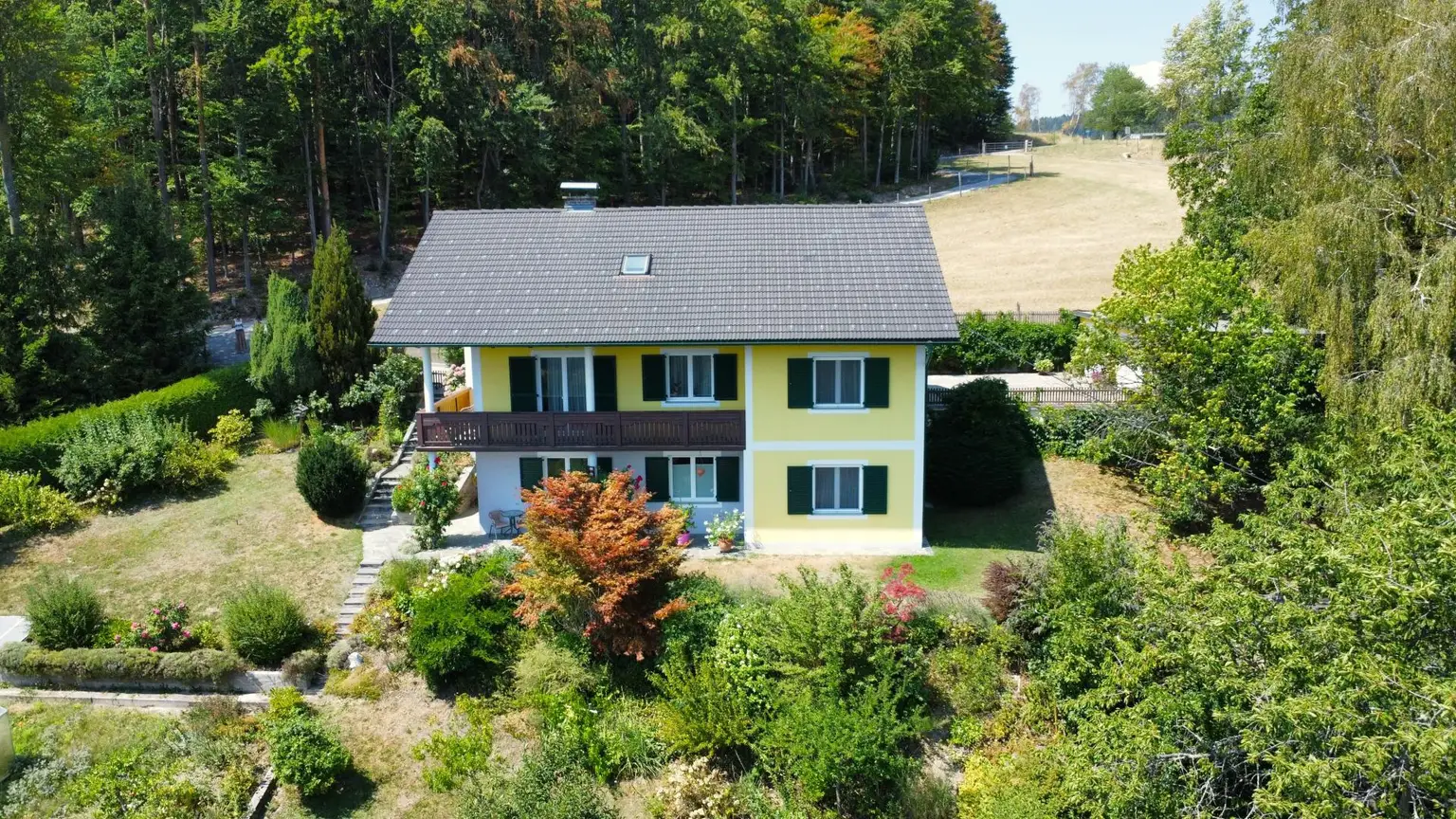 Haus mit Garten