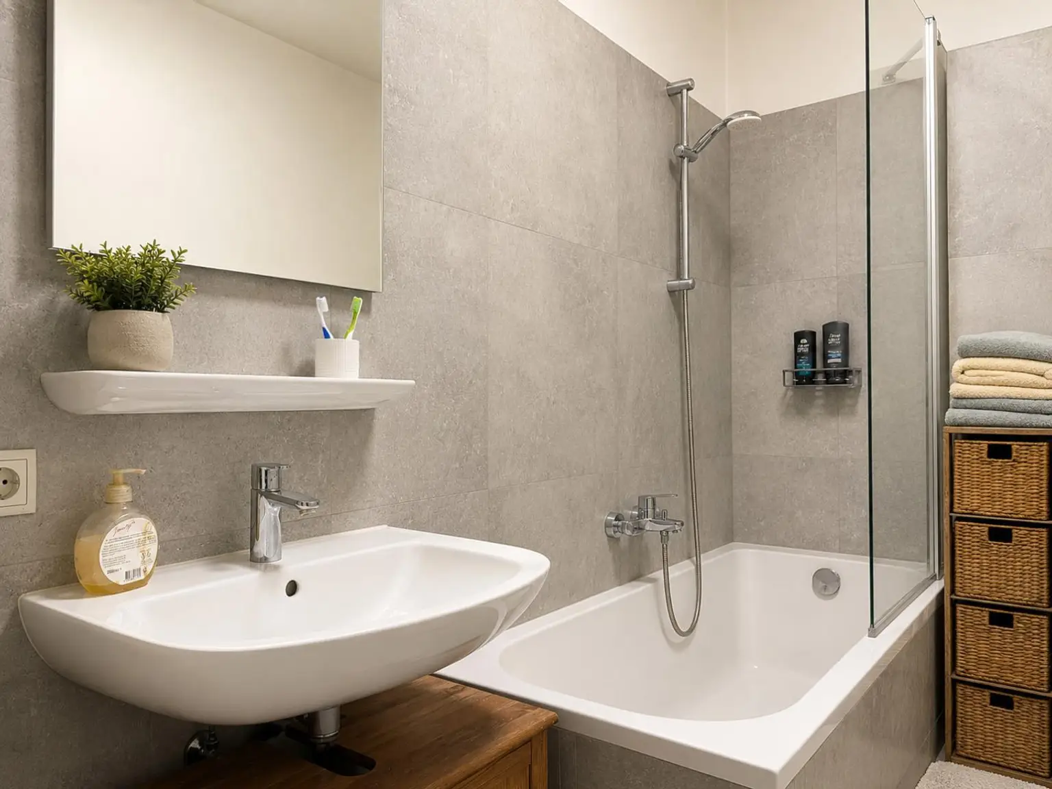 Wohnung - Badezimmer