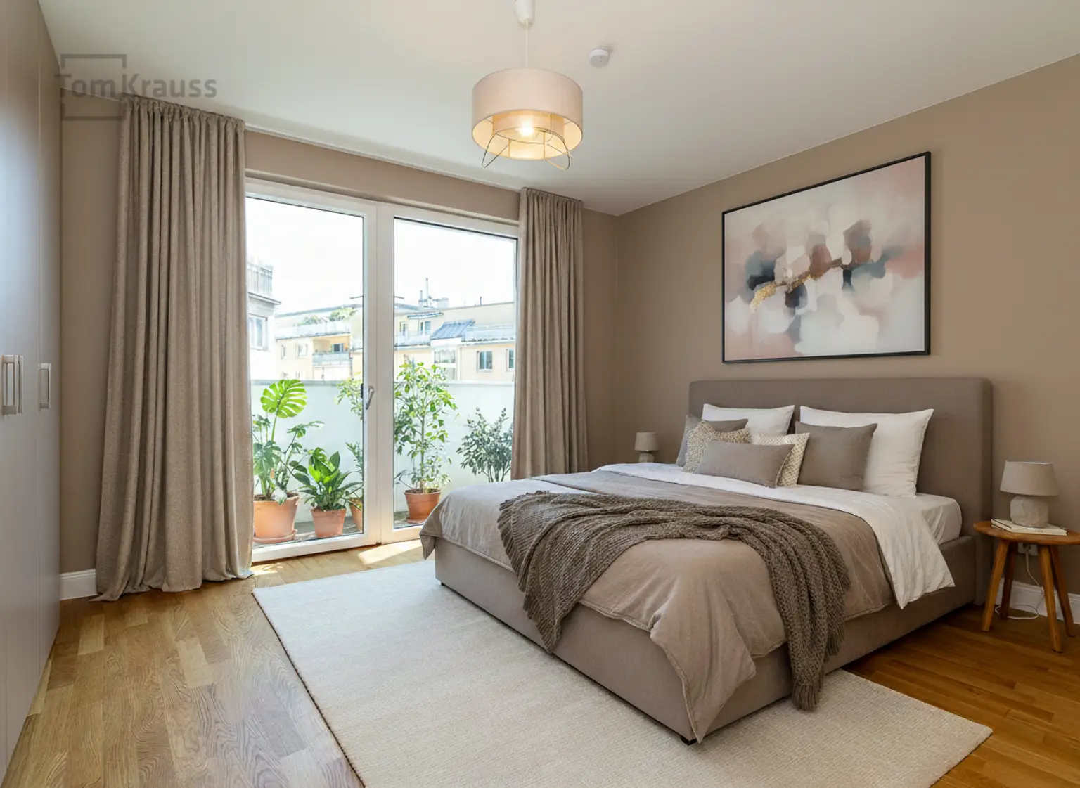 Schlafzimmer Staging