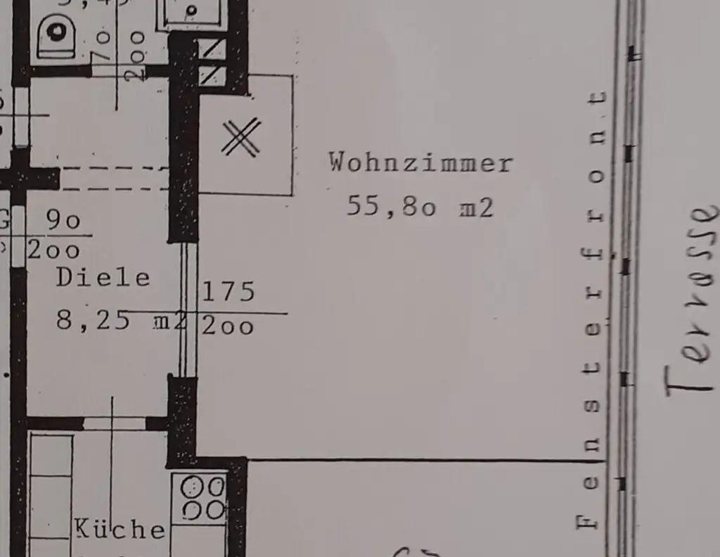 Bad Ischl: 2 Zimmer Wohnung mit großer Terrasse