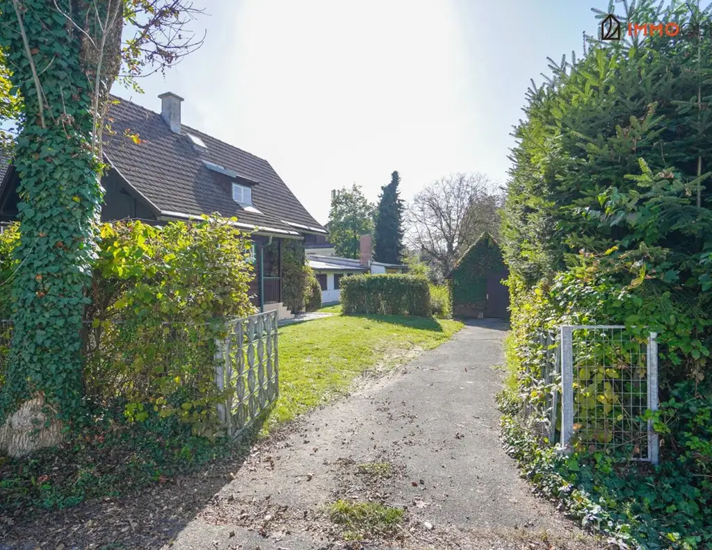 Potenzial pur - Einfamilienhaus mit Bungalow, Terrasse, großzügigem Garten und Gartenhütte in Velden am Wörthersee zu verkaufen
