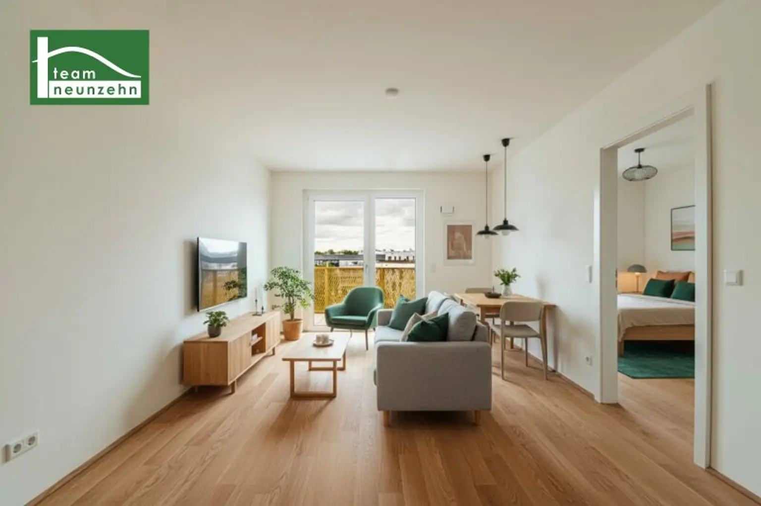 Sie werden es lieben – durchdachte Grundrisse mit Freiflächen im Grünen – Niedrig-Energie-Standard