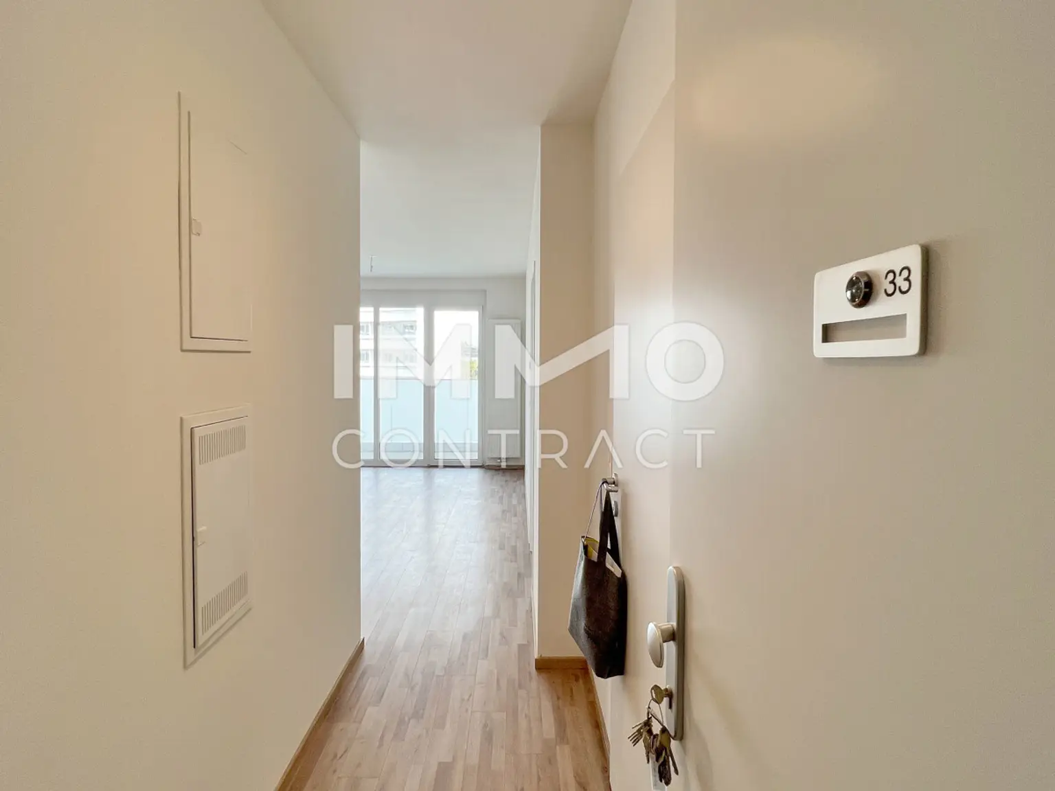 54,19qm geförderte 2ZI- Balkon-Wohnung