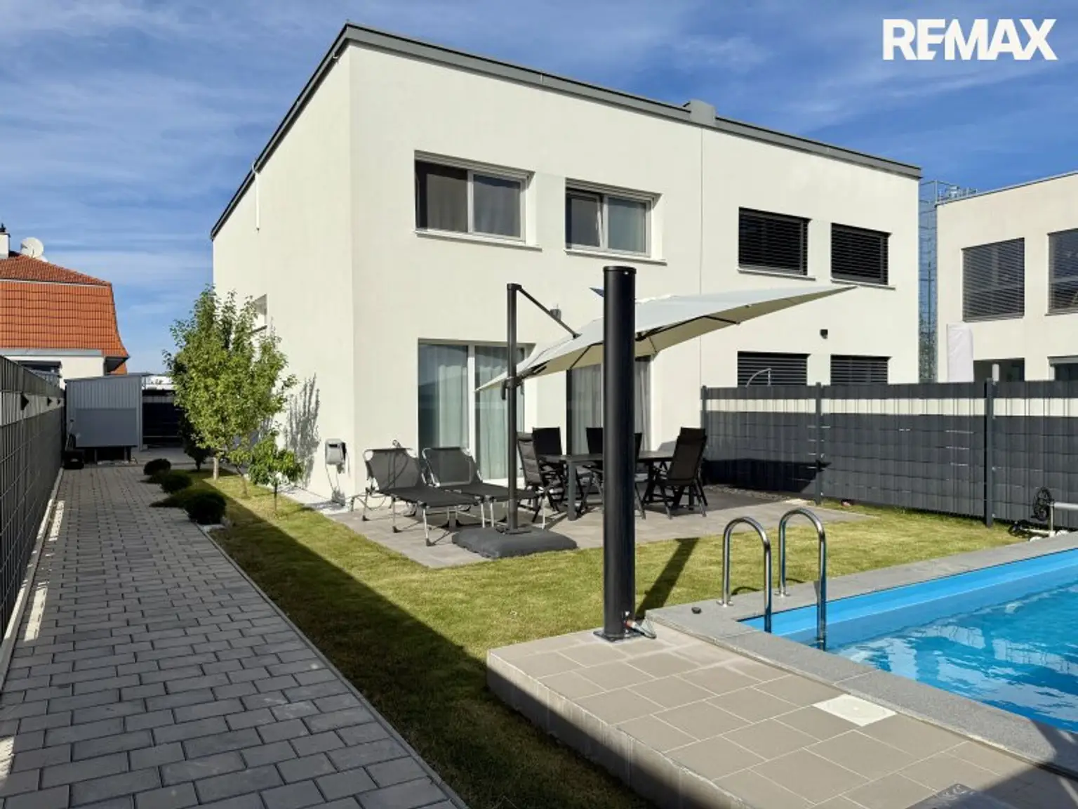 Neubauliebe – Haus mit ca. 117 m² und 2 Parkplätzen in Theresienfeld zu kaufen!