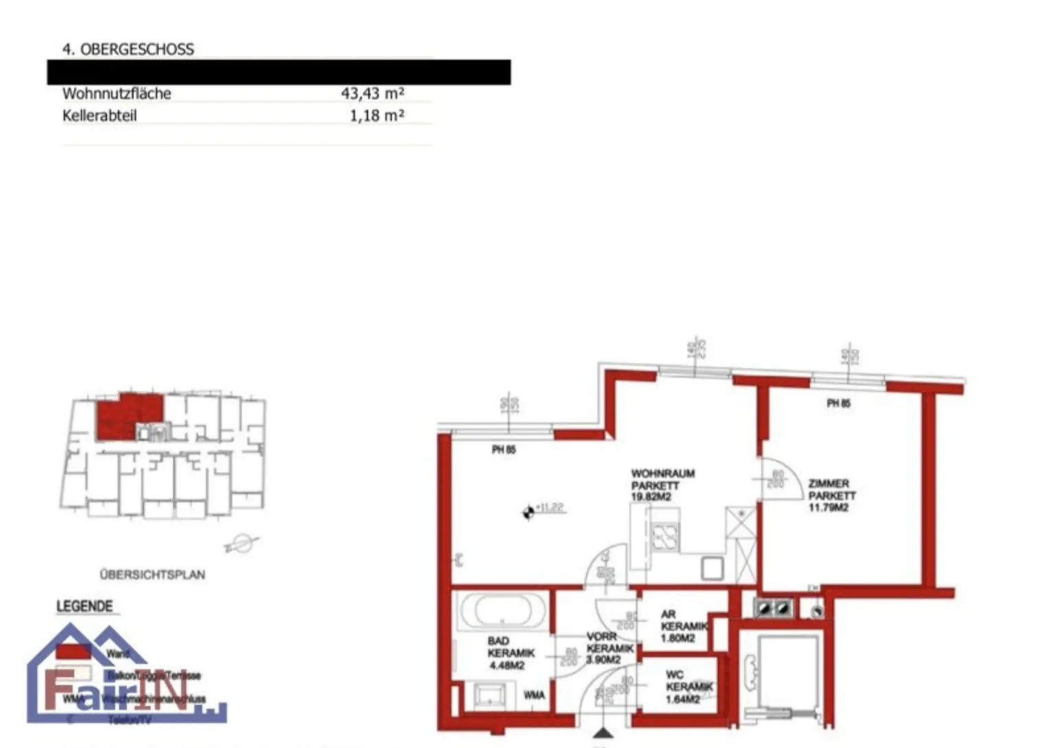 TOP ANGEBOT***Elegantes Apartment in Donaunähe*** (Weisselgasse ,1210 Wien)