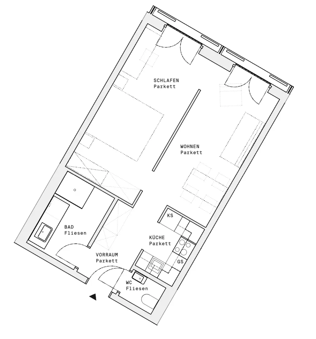 DC-FLATS: High-End-Apartment bei der UNO-City!! ERSTBEZUG!!