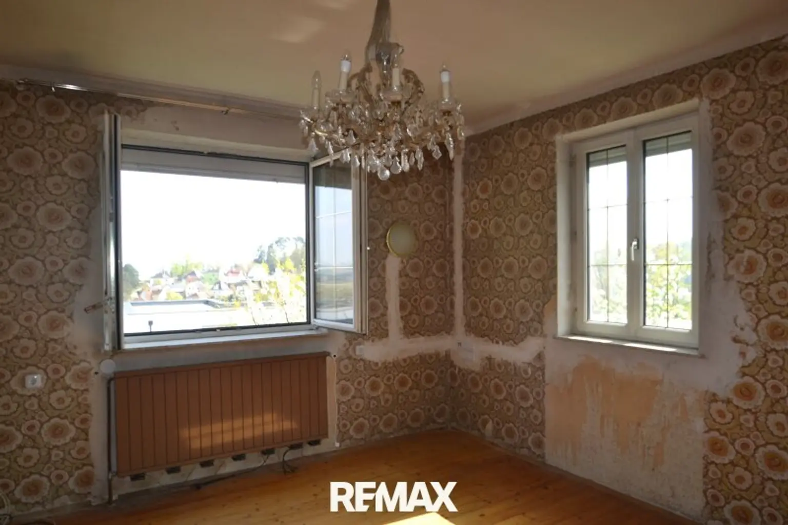 Eckzimmer im Erdgeschoß