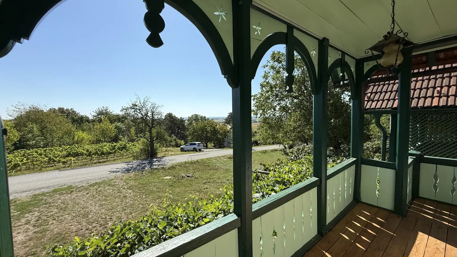 Ausicht vom Balkon