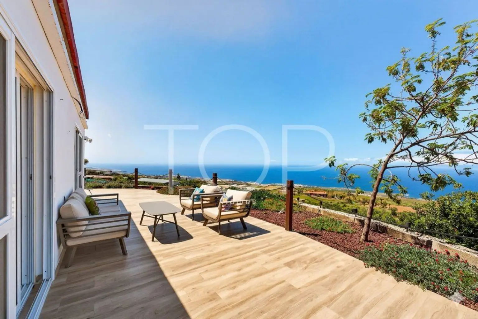 Traumfinca oberhalb von Alcalá mit Meerblick und absoluter Privatsphäre