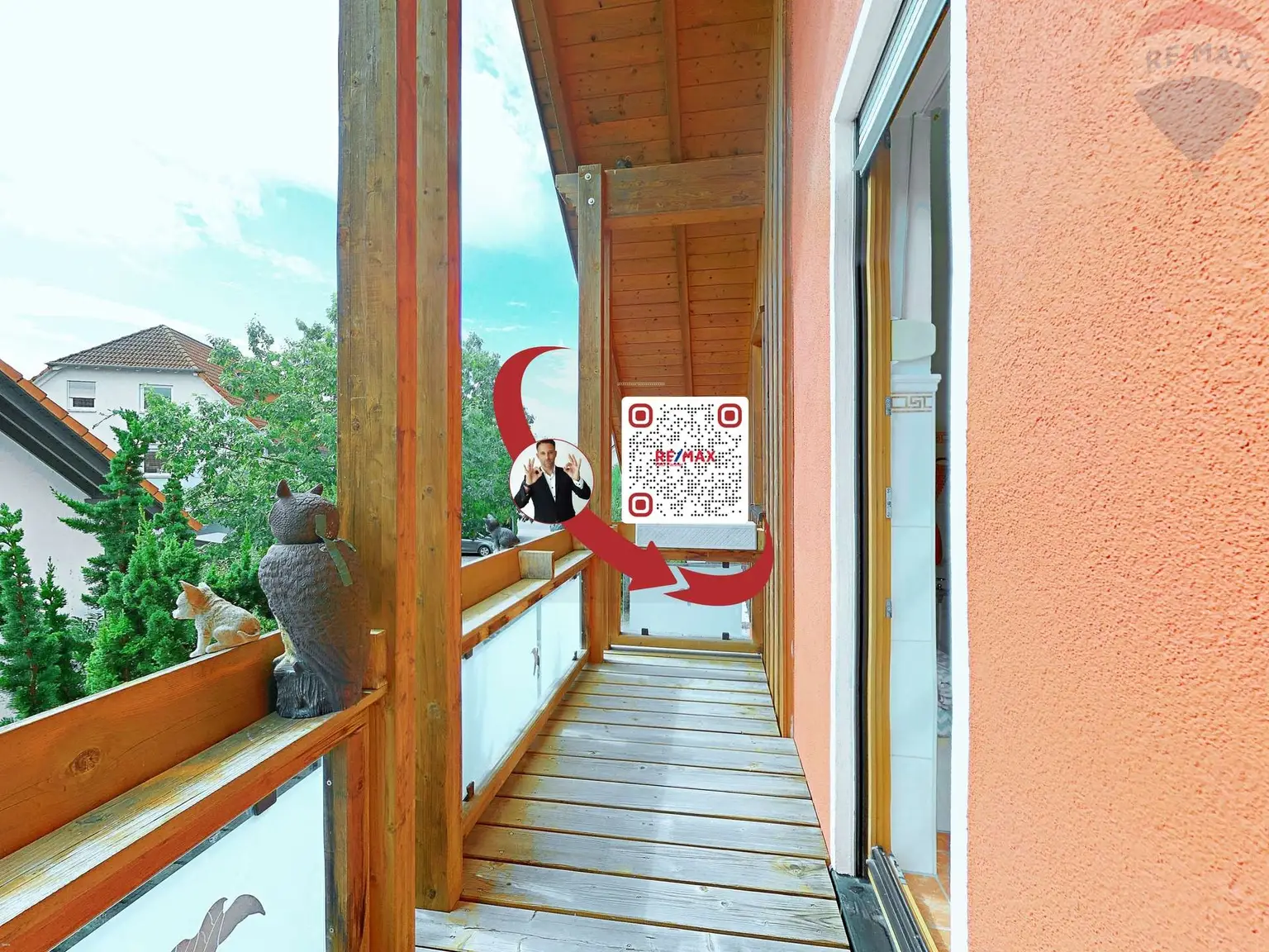 Balkon vorne