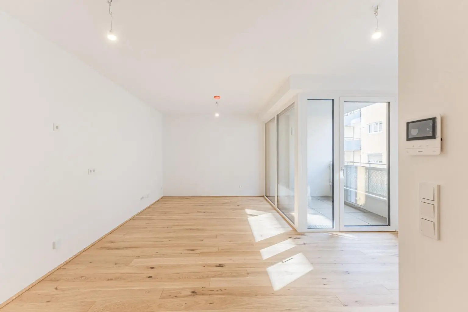 Durchdachter Grundriss: 2-Zimmer-Wohnung mit Loggia