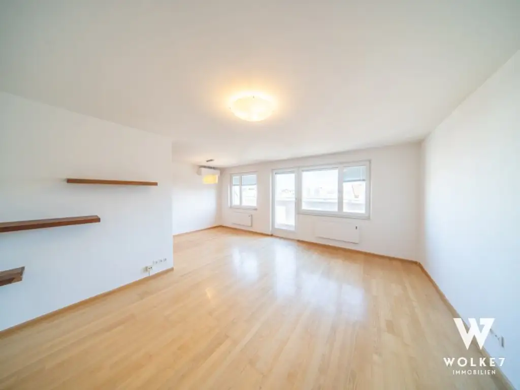1060: Exklusive Traumwohnung mit Panoramablick: Top-Lage | klimatisiert | 2 Freiflächen (Südosten und Westen) | günstige Tiefgarage