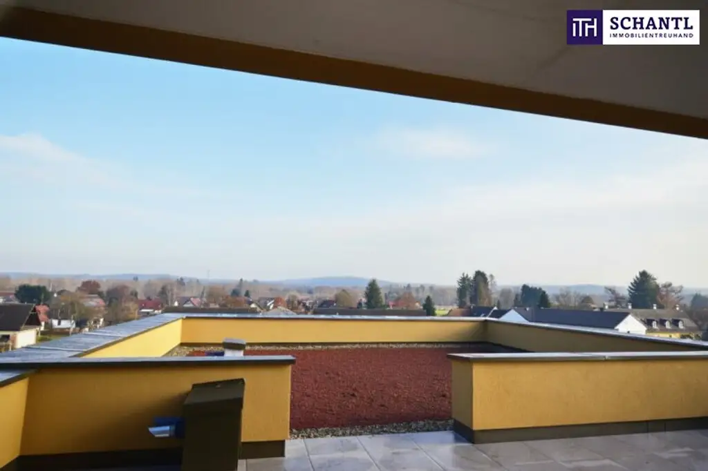 Leben wie im Paradies – 4-Zimmer-PENTHOUSE mit Rundumblick von der großzügigen Dachterrasse! Erstbezug 2024!