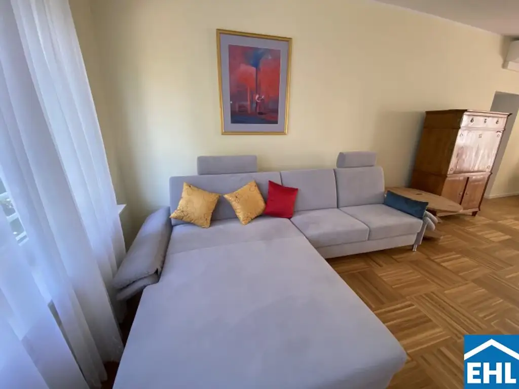 Einziehen und wohlfühlen! Möblierte 3-Zimmer-Wohnung inklusive Stellplatz nahe Schönbrunn!