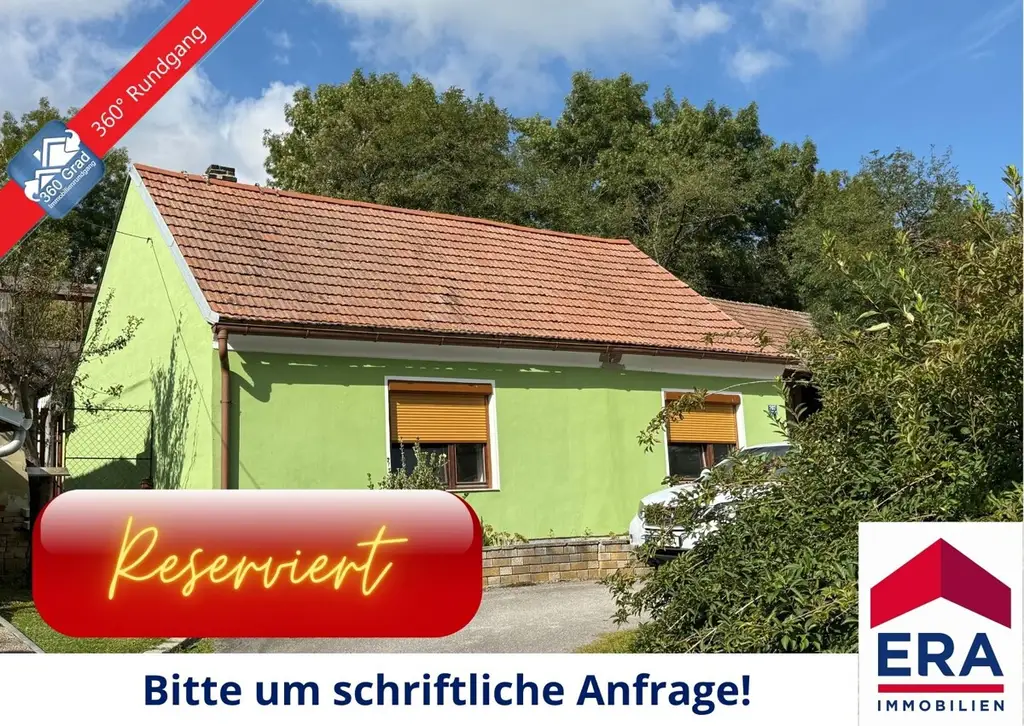 RESERVIERT: Teilsaniertes Bauernhaus in absoluter Ruhelage - 2276 Reintal