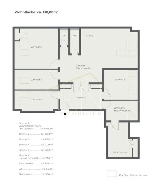 Stylische 5-Zimmer Wohnung im Herzen von Bruck