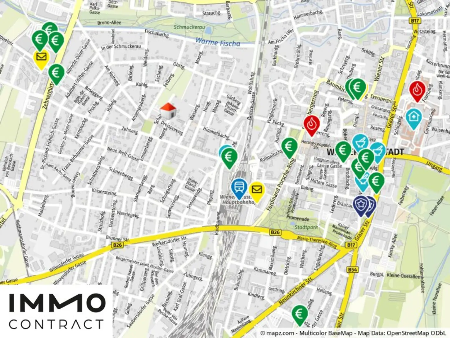 Geolyzer Kartenausschnitt