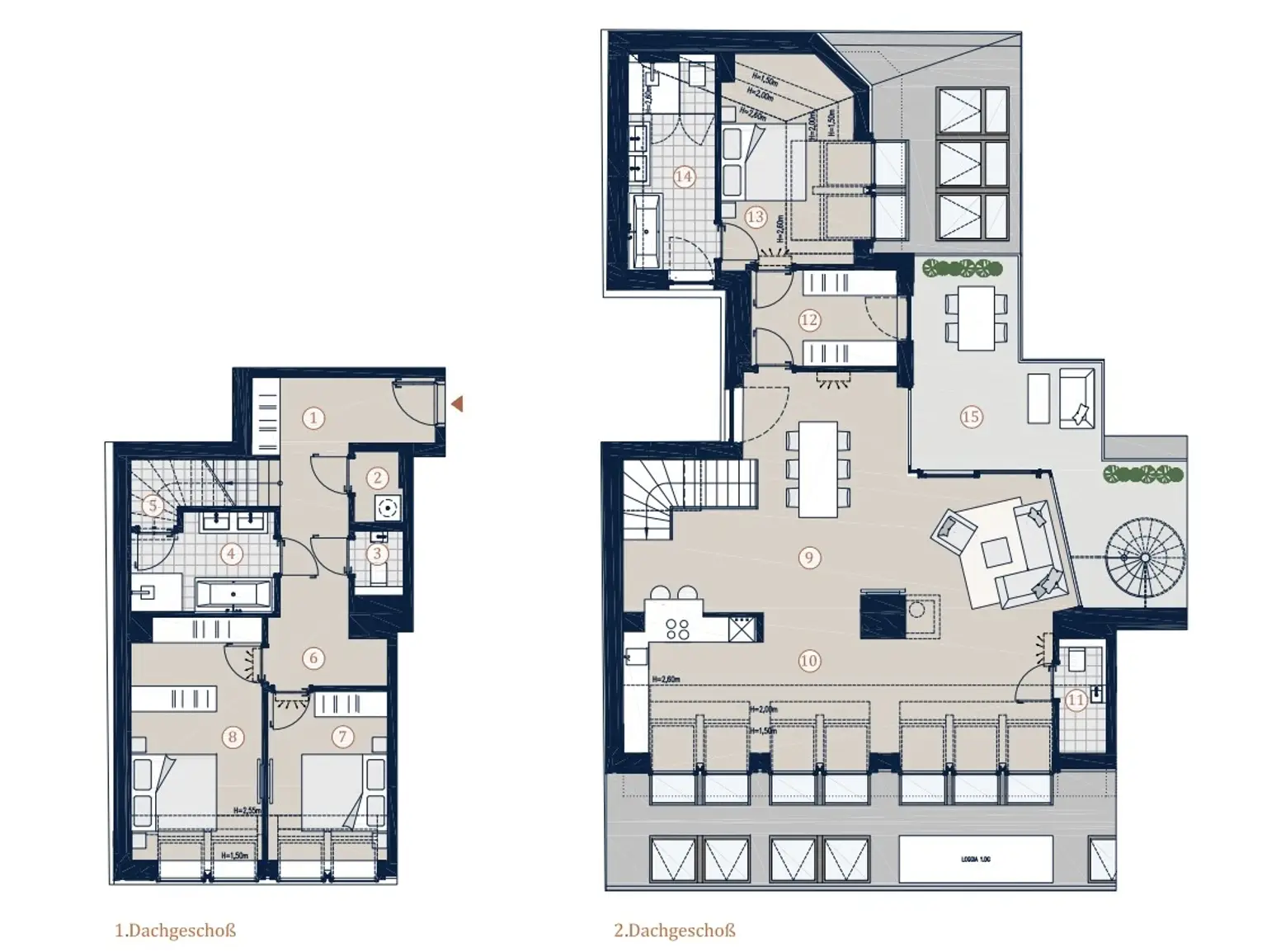 Ihr neues Zuhause im Prunkstück