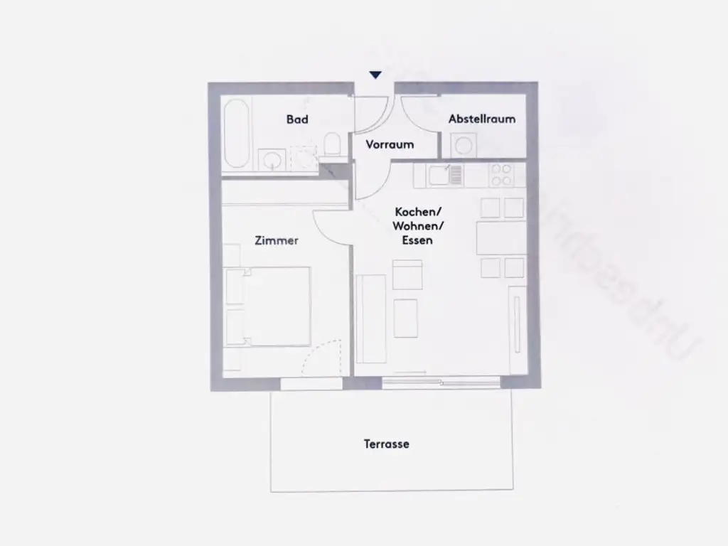 Moderne 2-Zimmer-Wohnung mit Sonnenterrasse in Hallein – nahe Salzburg