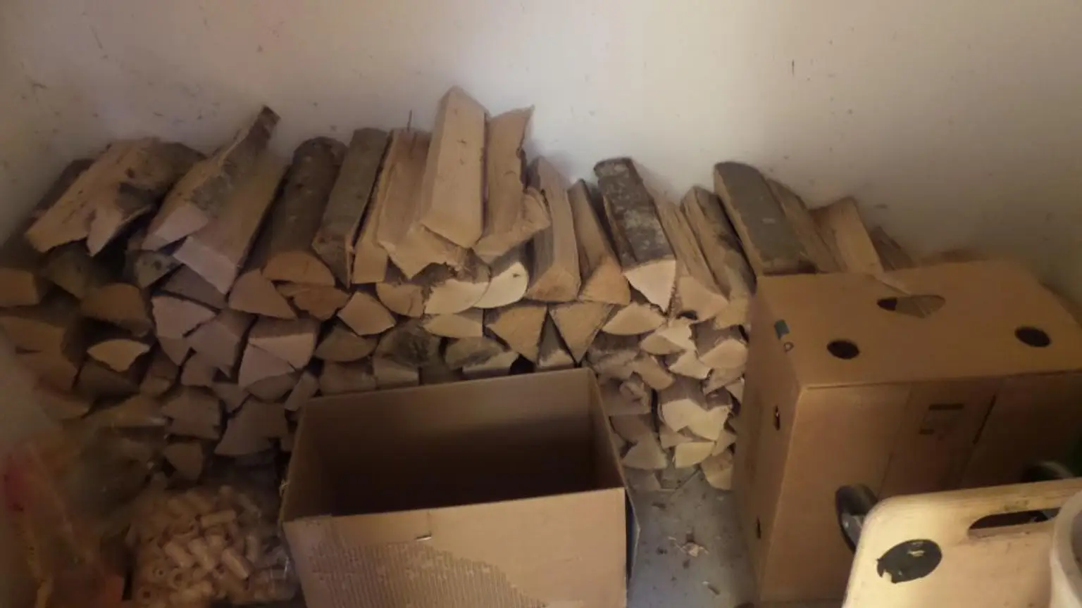 Holzlagerung