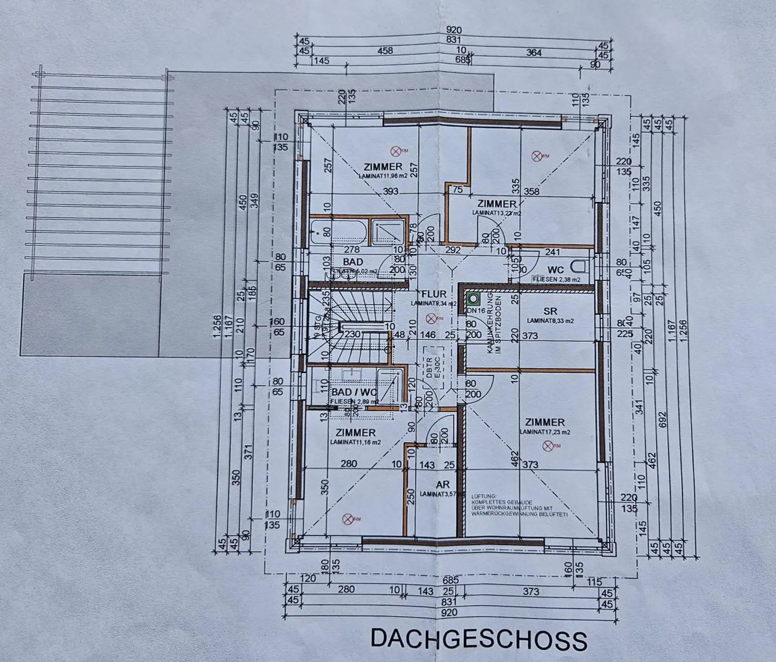 Grundriss DG