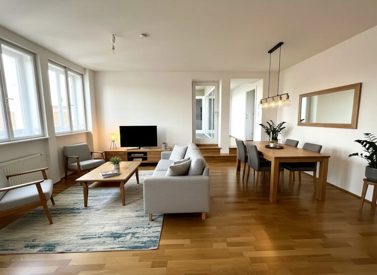 TOP LAGE: Moderne, ruhige und klimatisierte Dachgeschoss-Wohnung mit Terrasse / TOP LOCATION: Modern, quiet and air-conditioned apartment with terrace